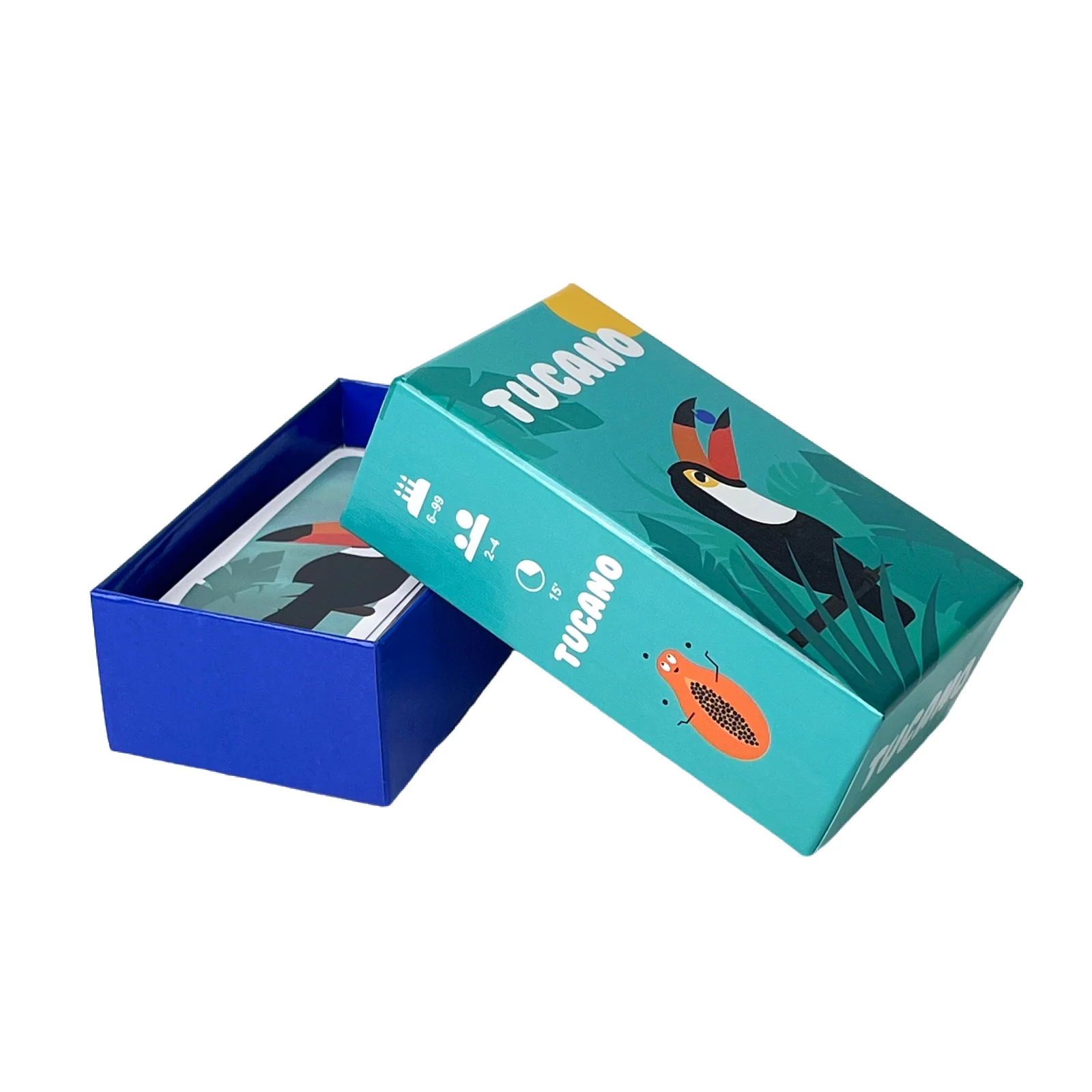 TUCANO Card Strategy Game for Family Party & Travel, Portable Small Box Board Game