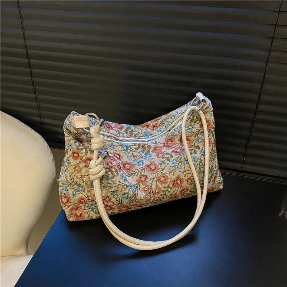 

Модная винтажная сумка подмышки с принтом, простой дизайн, сумка на плечо, большая вместительная женская сумка для женщин