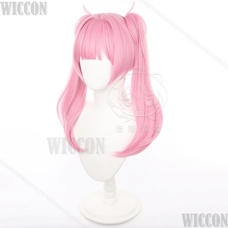 Link Click Li Tianxi Cosplay Li Tianchen Anime Pink Wig Cute Headwear Heart Wing Hair Clip Women Men Halloween Party Customized