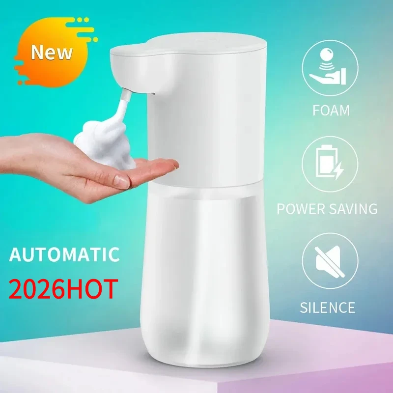 

Automatic Sensor Foam Dispenser Touchless Type-C Charging Capacity Smart Liquid Soap Dispenser Infrared Sensor Soap Dispenser
