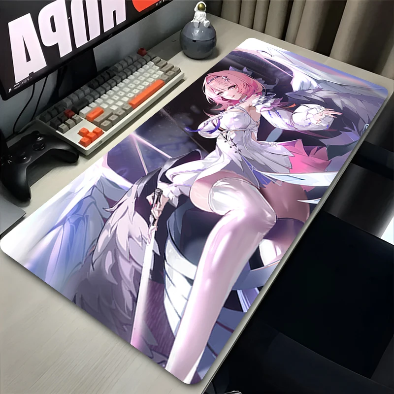 Zenless Zone Zero Remielle Dan Mouse Pad ZZZ Gaming Mousepad Nicole Ellen Anby Demara Mouse Pad Large Non-slip Desk Mat