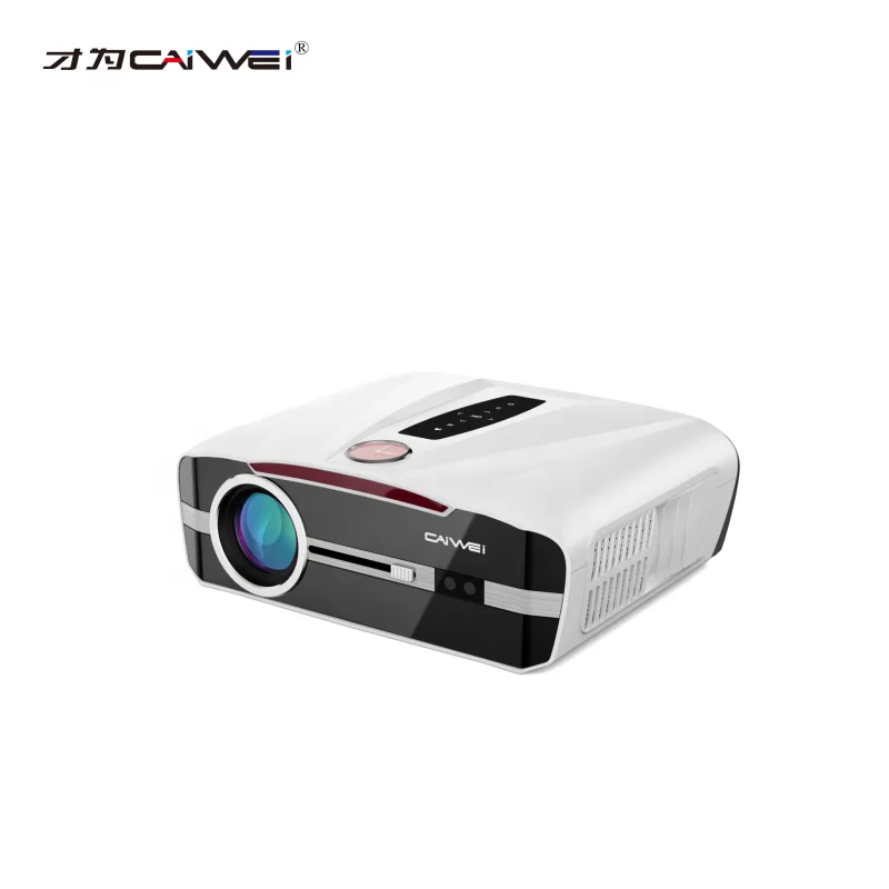 OEM Home Outdoor Movie Projector Full HD 1850ANS 4K Lcd Wifi 2G RAM For Daytime Viewing