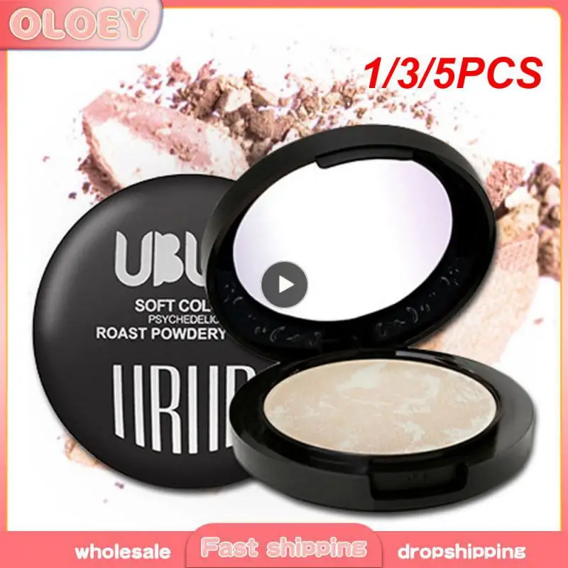 1/3/5PCS Does Not Take Off Makeup No Sticking Powder Powder Thin And Transparent Waterproof Makeup Oil Control Powder