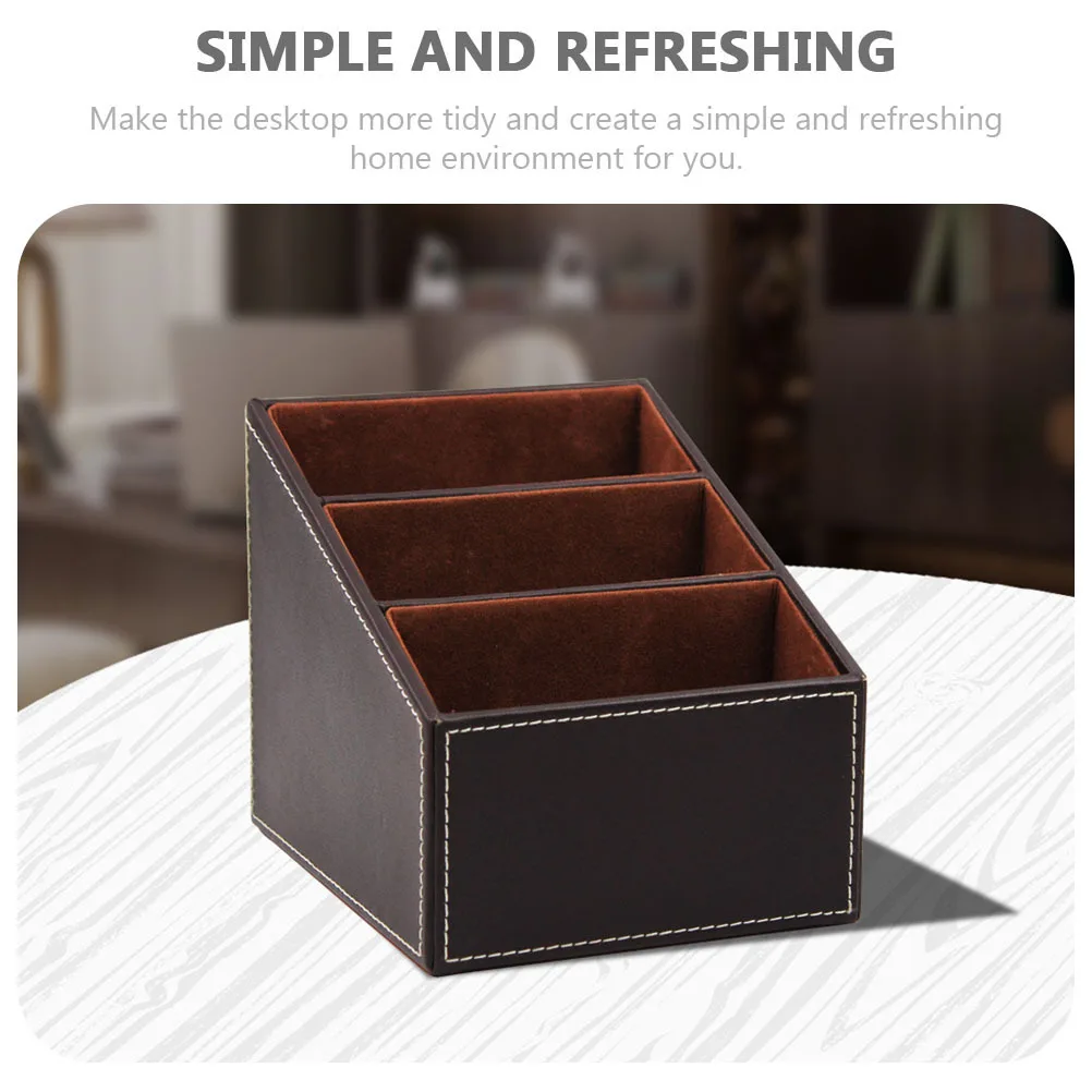2pcs Storage Box For Desktop Organizer Stationary Case Home Supplies Useful Stationary Storage Case Sundries Container
