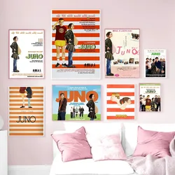 Juno Comedy Drama Film Art Print Poster Video Room Cinema Wall Stickers Movie Canvas Painting Home Decor