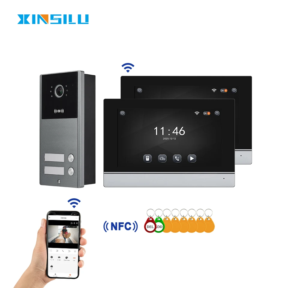 Home Security Prices - Novo Interfone Inteligente WIFI com Monitor