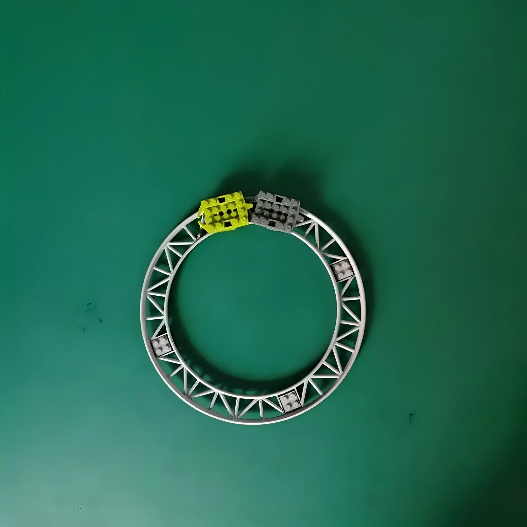 10PCS Track Roller Coaster Small Particle Technical Building Block Parts City Train Series 26022 25059 Compatible with LEGOeds