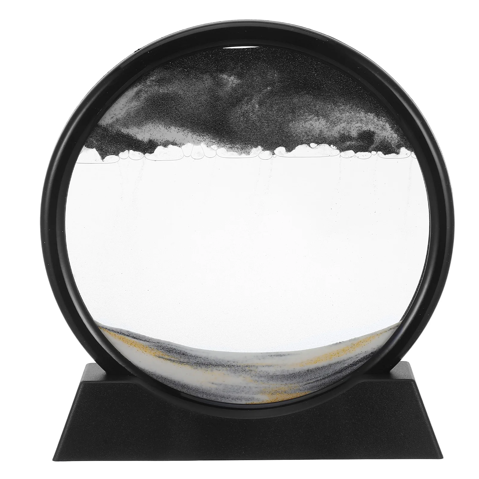 

3D Quicksand Painting Picture Flowing Home Decor Desktop Ornament Landscape Sand Art Sandscape Crafts Sand