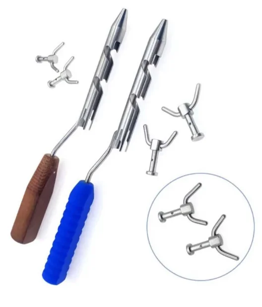 Veterinary Orthopedic Wire Tightener Cerclage Wire Twister Bone Wire Pliers Stainless Steel Instrument Silicone Wood Handle