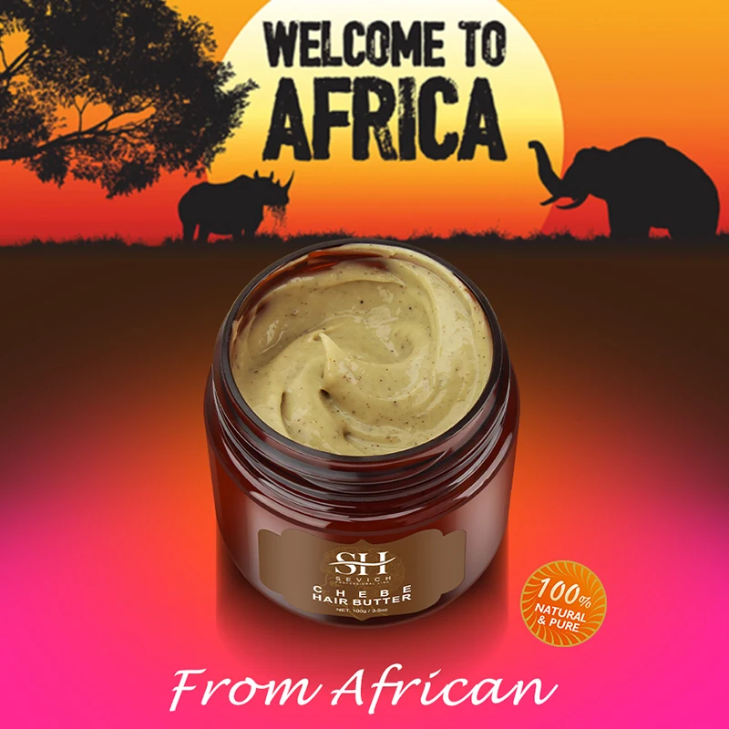 

Africa Crazy Chebe Hair Butter Traction Alopecia Anti-break Hair Growth Products Moisturize Repair Dry Hair Mask Beauty Health