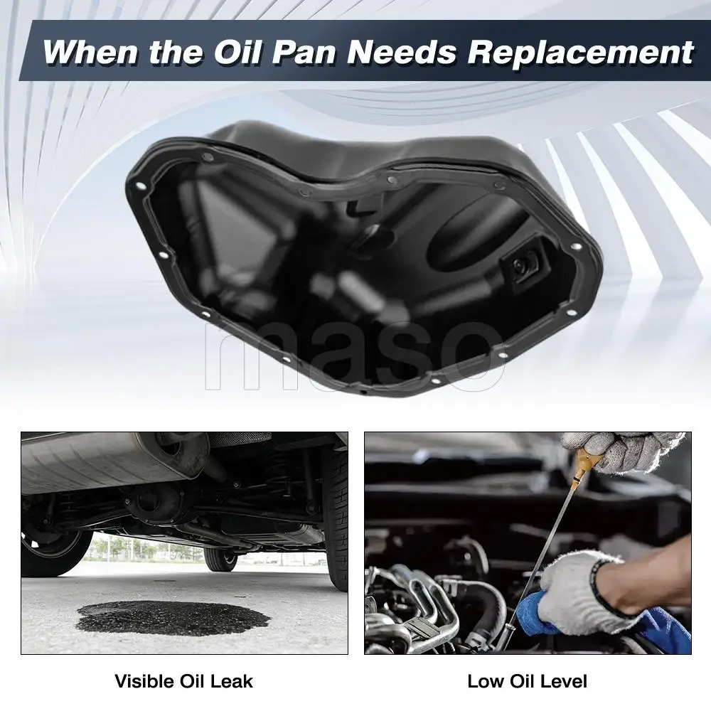 

Поддон картера сливной пробкой для Toyota Camry, Sienna, Highlander, Venza, Avalon, Lexus ES300h, NX300h, Lower 12101-0V020, 12101 0V010