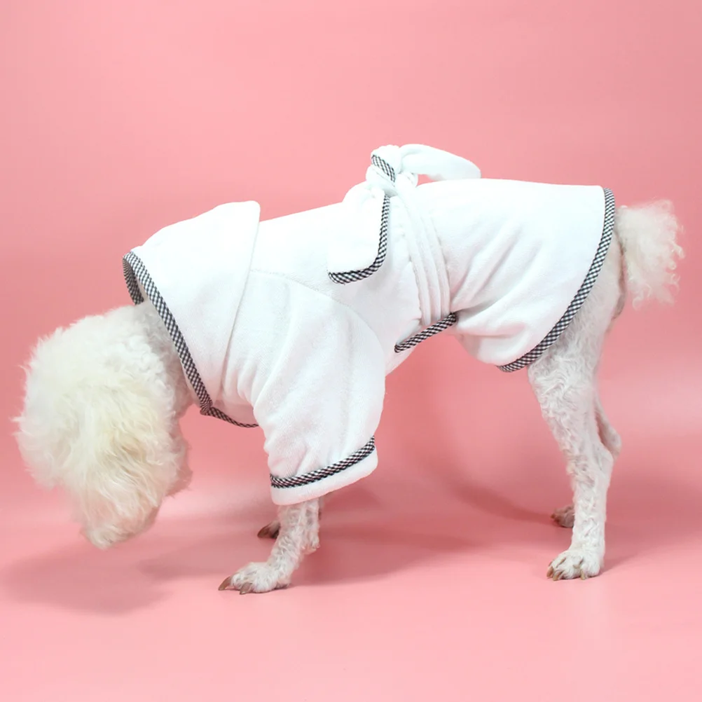 

Bathing Dog Bathrobe Wash Accessories Pet Large Quick-drying Nightgown Pajamas The Cat