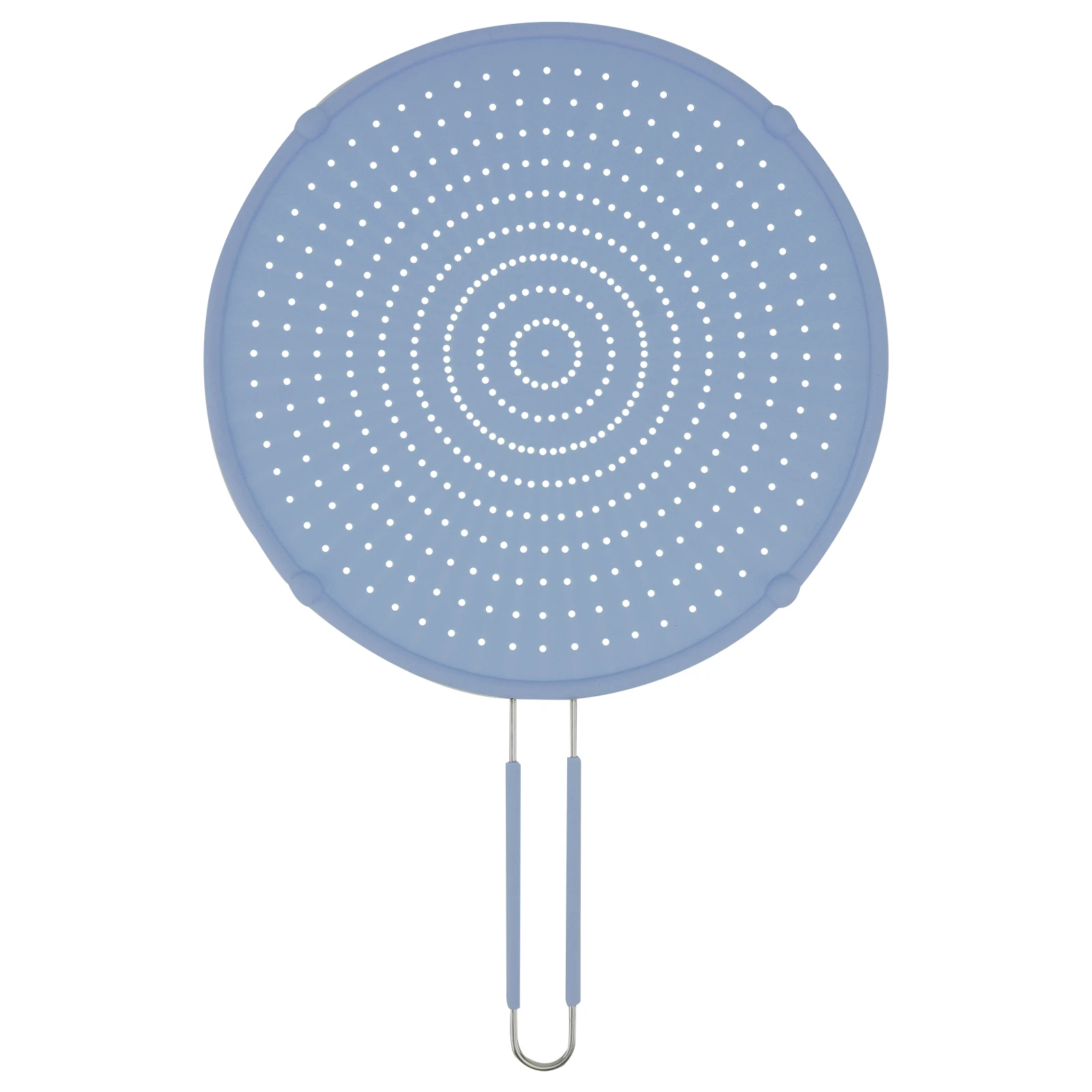 

Stainless Steel Silicone Anti-splash Oil Net Pan Shield Kitchen Splatter Guard Easy Clean Hygienic Mesh Pot Lid Frying