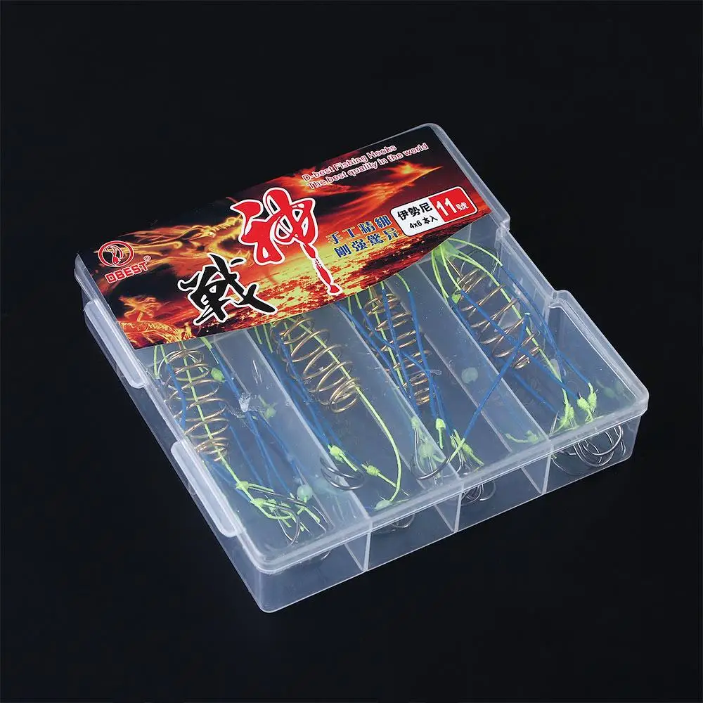 

Feeder Fishing Tools High Carbon Steel Luminous Beads Explosion Fishing Hooks Fishinghook Fishing Bait Hooks Lure Trap Hooks