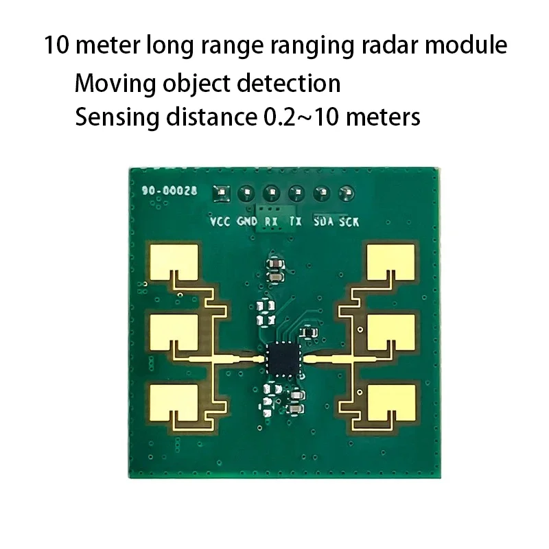 LD1158E 24G Mobile Ranging Radar Sensor Module Long Distance