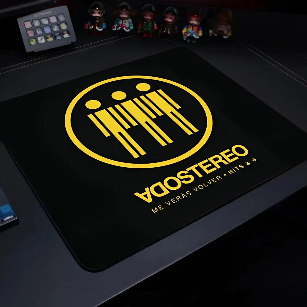 Gustavo Cerati Soda Stereo Mouse Pad Gaming Laptops Keyboard Mat Deskmat Pc Accessories Desk Protector Mousepad Gamer Mats Anime