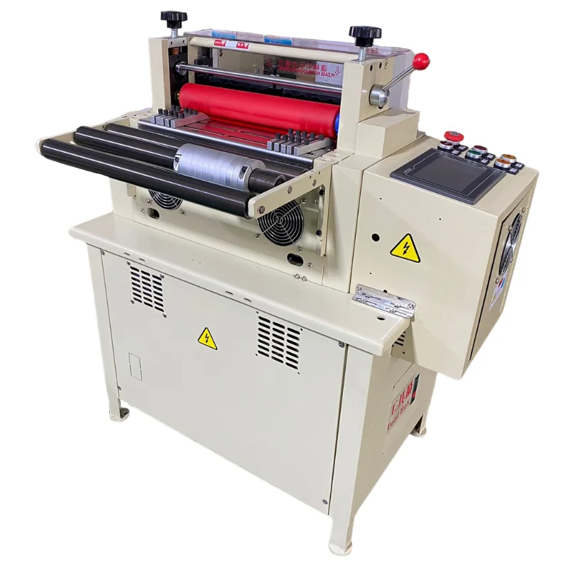 Full Automatic Electric Gear Copper Foil Aluminum Foil Paper Plastic Rubber Band Paper Cutting Machine Wood Manufacturing Plant