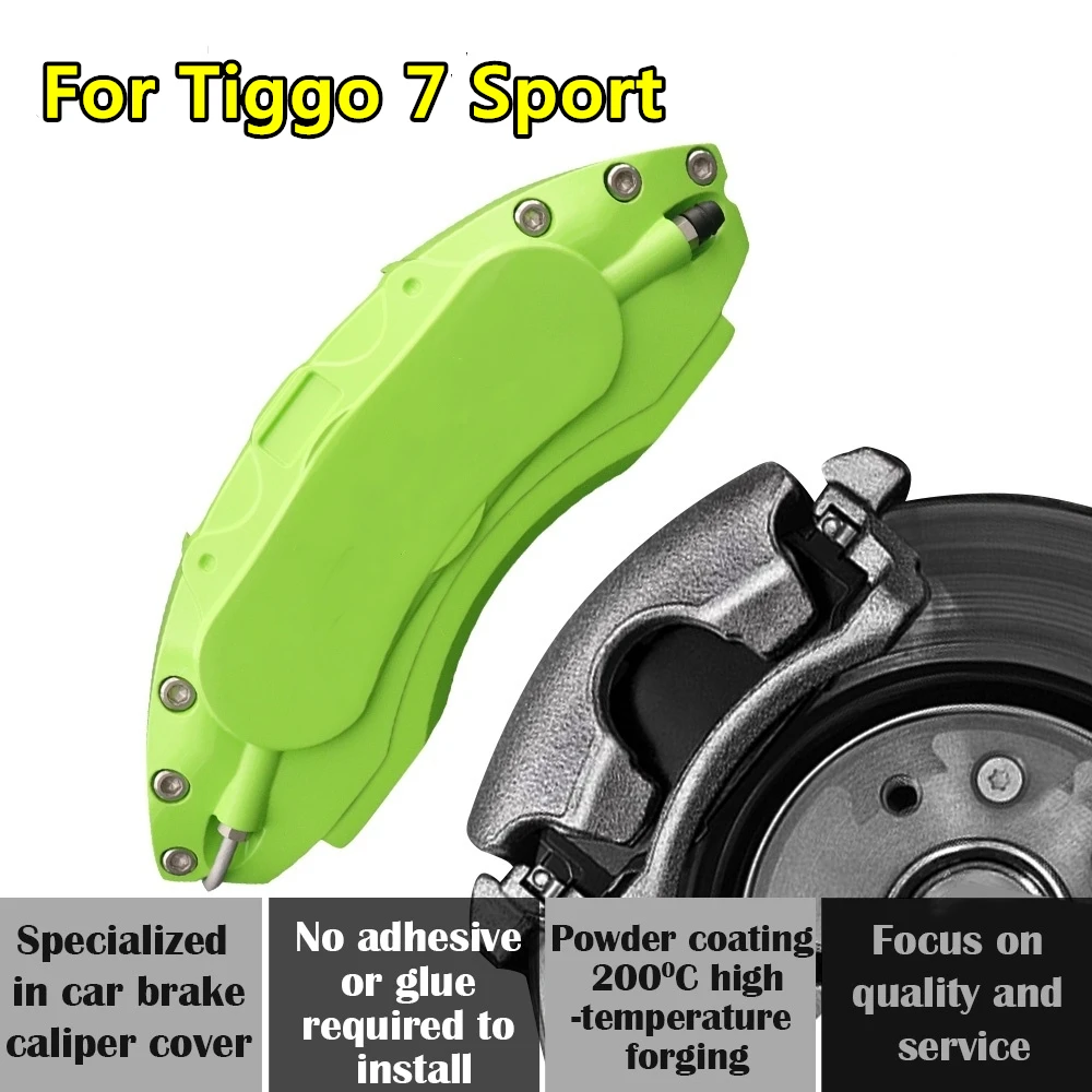 For Chery Tiggo 7 Sport Car Brake Caliper Cover Aluminum Alloy Metal Exterior Kit