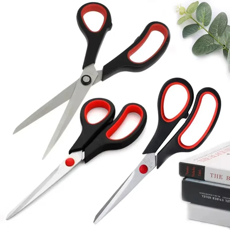 

3 pcs Sewing Scissors Comfort Grip Multipurpose Stainless Steel Ultra Sharp Scissors For Home Student Stationery Sewing Crafts