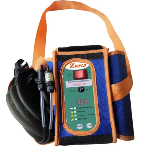 Soldador de plástico TLF SIPHON -160, tubo de drenaje de sifón de 32-160mm, máquina de soldadura por electrofusión, soldador de tubos de HDPE a la venta