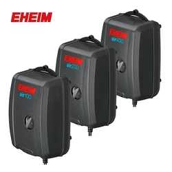 EHEIM Fish Tank Air Pump, AIR 100 AIR 200 AIR 400 Aquarium Oxygen Pump, Single and Double Hole, High Power Silent