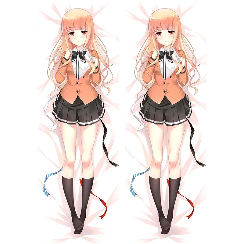 60x180cm Dakimakura Hugging Fullbody Pillow Cover Double-sided Bedding Anime Pillowcase Bedroom Bedding Cosplay Cushion Cover