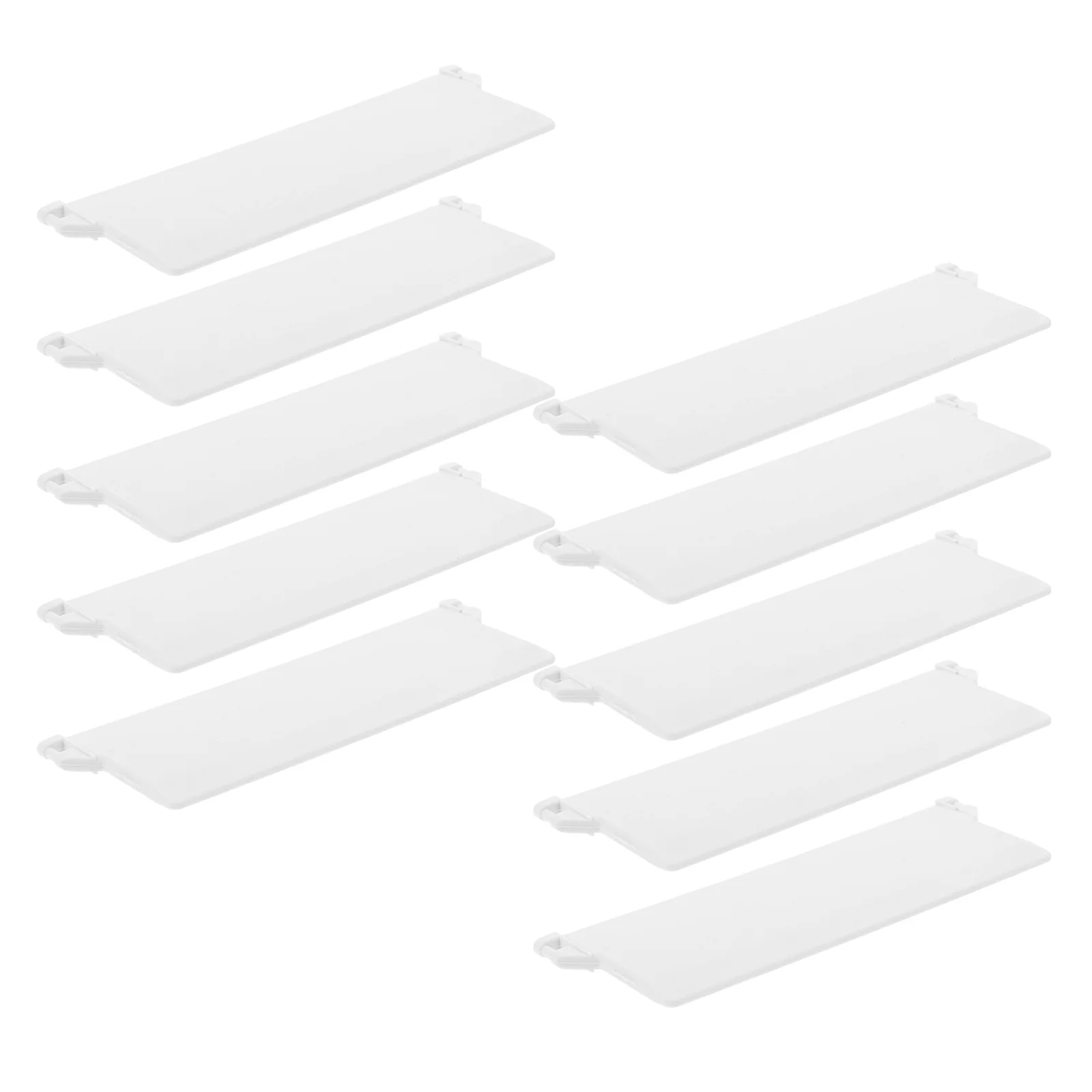

10Pcs Vertical Blind Replacement Slats Window Blind Repair Kit Cord Holder Accessories for Home Decor Curtain Rod Accessories