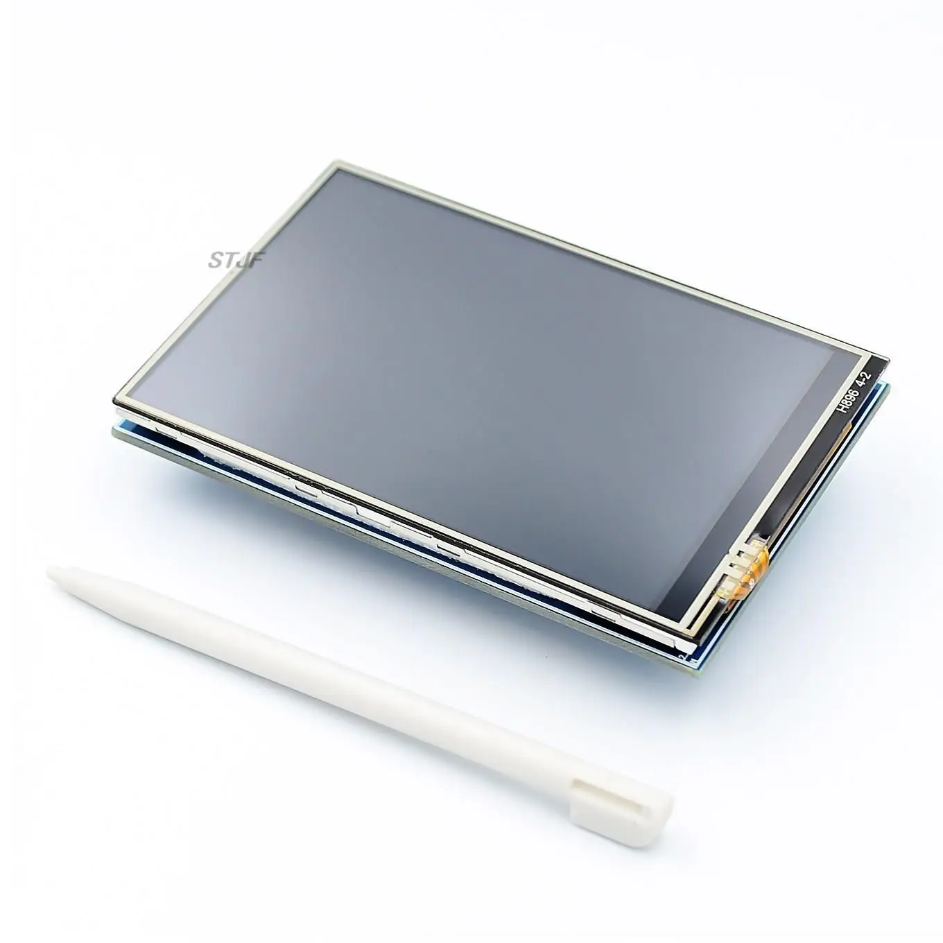 Écran Tactile LCD TFT de 3.5 Pouces pour Raspberry Pi 3 Modèle B, Carte, Étui en Acrylique, Stylet, Original, Nouveau