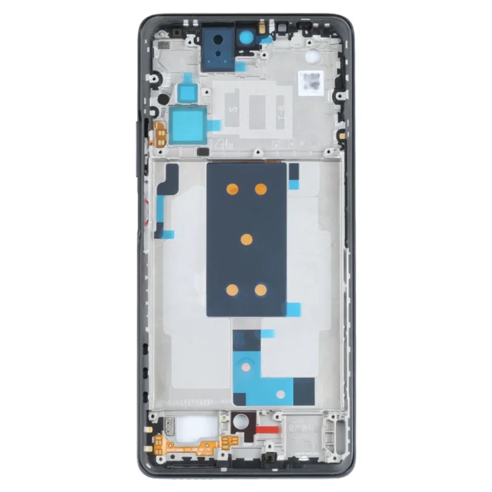 Metal Frame Middle Frame For Xiaomi Mi 11T 11T Pro Back Battery Cover Rear Housing Middle Frame Bezel Plate Repair Part