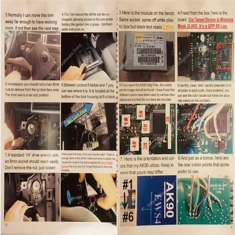 Advanced IMMO BOOK Automotive Immobilizer Programming Ebook 327 Pages PDF Check/Diagnose/Repair Car Control Box ECU Teaching