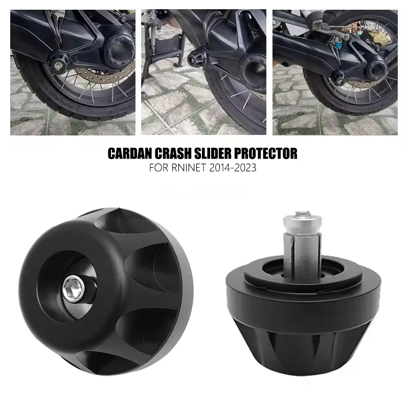 New Cardan Crash Slider Protector Final Drive Housing For BMW RNINET R9T Scrambler T Pure Racer Urban G/S 2014-2023 2022 2021