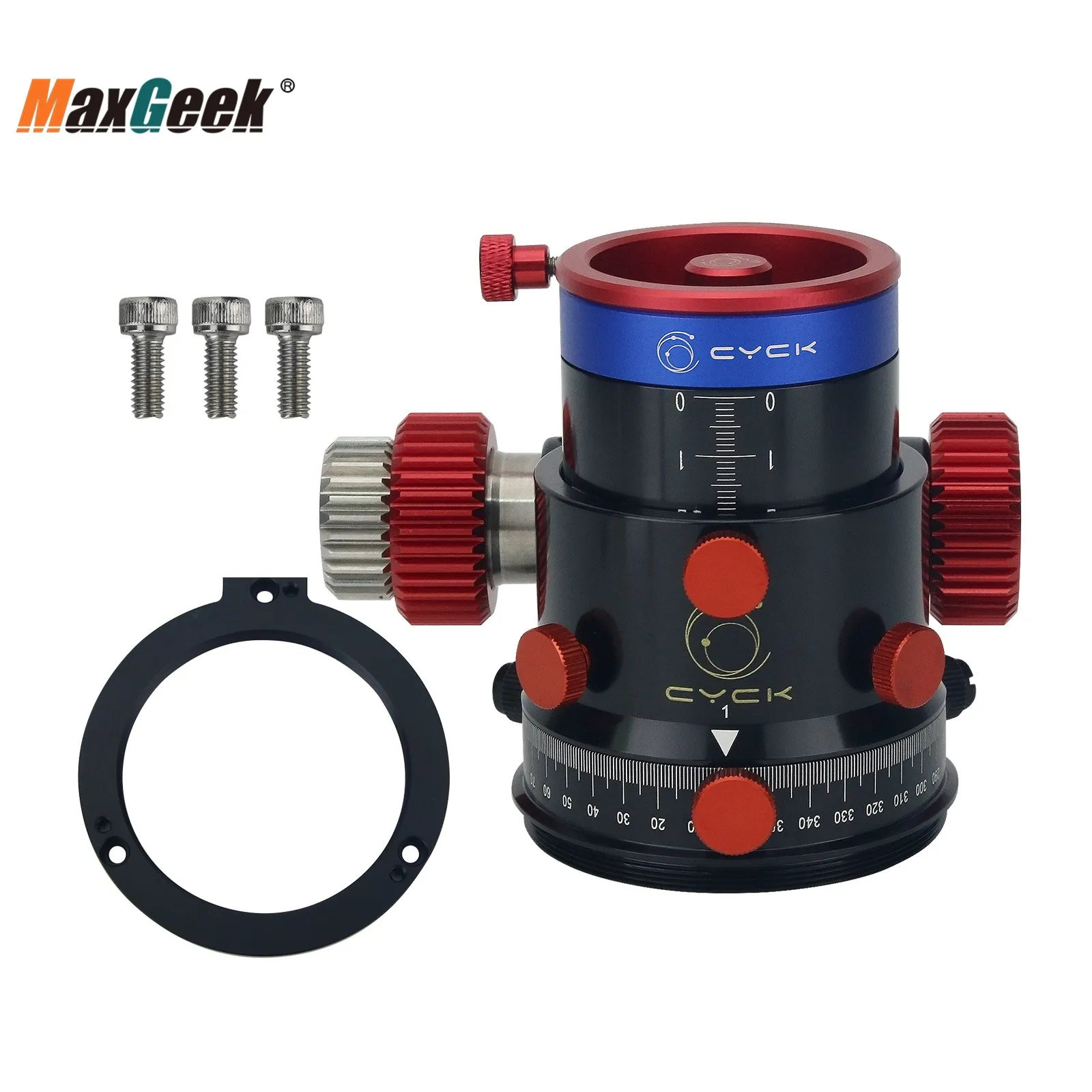 Maxgeek-telescópio de Viagem Focuser com Anel Adaptador Convexo Sky Verer 150 e Dob Fotografia do Espaço Profundo 42 mm