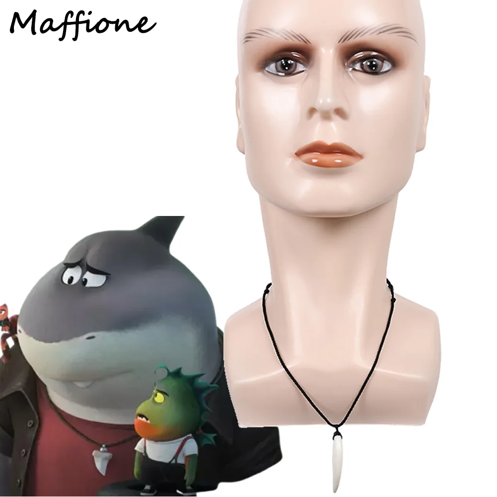 

Ожерелье Mr. Shark, косплей, фантазия, аксессуары для одежды, мультяшный фильм, плохие мальчики, маскировка, ролевая игра, кружевной костюм на шею, костюм для вечеринки на Хэллоуин