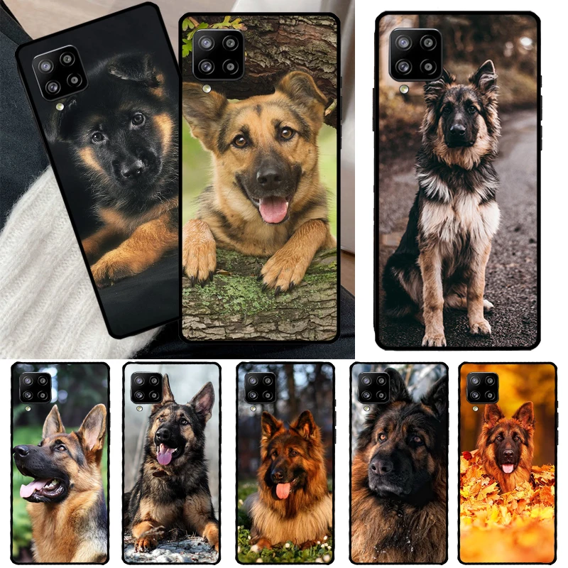 German Shepherd Dog For Samsung Galaxy A54 A34 A14 A13 A52 A32 A12 A22 A72 A52S A33 A53 A73 A71 A51 Phone Case