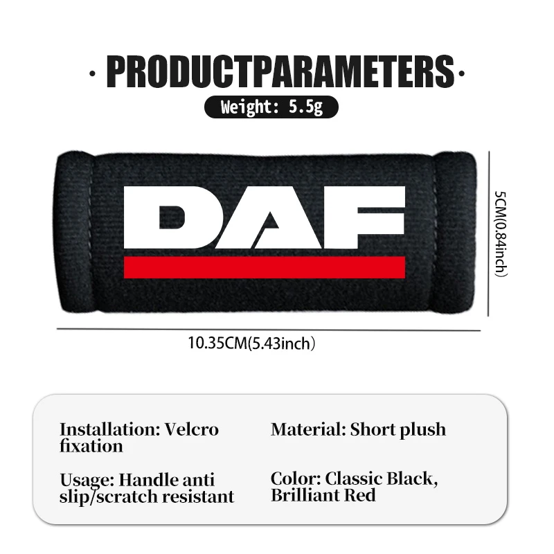 Car Door Handle Anti Scratch Handle Protector Pad Accessories For DAF XF 95 105 CF LF VAN view 6