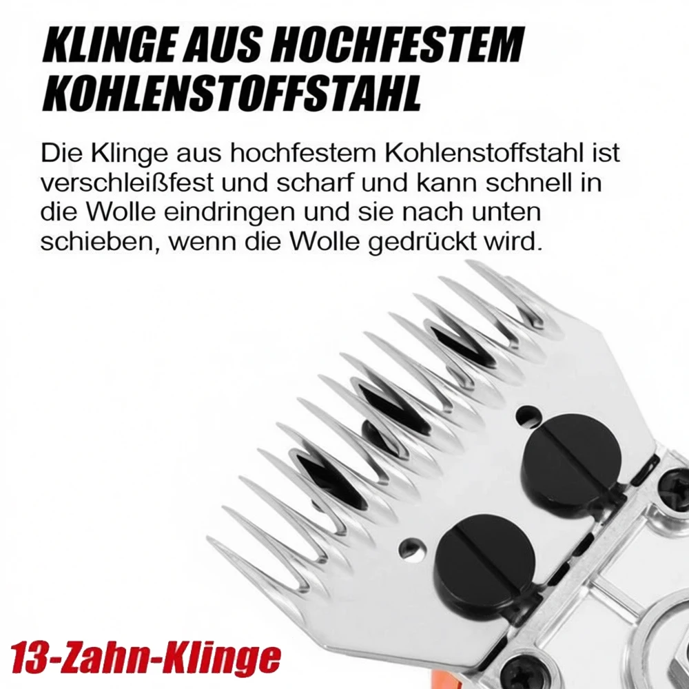 1200 واط 6 سرعة 13 الأسنان المكونات في الكهربائية الأغنام مقص شعر الحيوانات الأليفة القص عدة القص الصوف قطع الماعز الحيوانات الأليفة القص مزرعة قطع