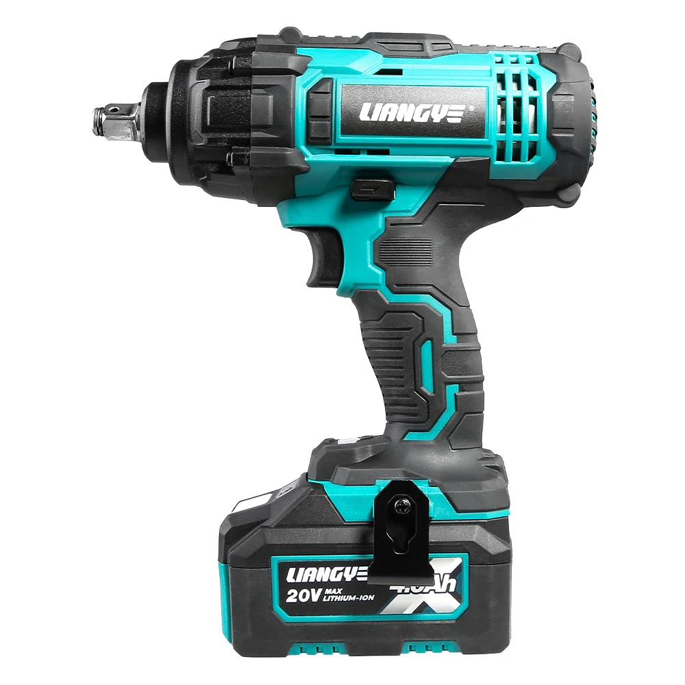 Tienda De bricolaje Venta caliente 18v 20V herramienta eléctrica llave De impacto inalámbrica controlador Pistola De Impacto 1/2 Llave De impacto inalámbrica
