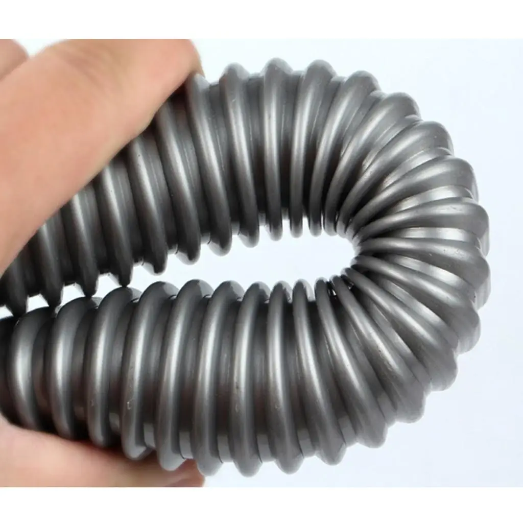 Universal Dust Collection Hose Flexible 2m Vacuum Cleaner Pipe Plastic Extension Kit for Central Vacuum Cleaner 30L to 90L