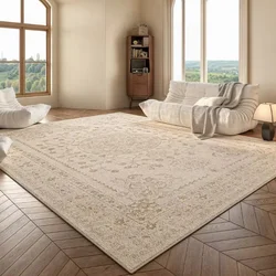 French ethnic style living room non-slip decorative carpet Retro Living Room Decoration Carpet modern light luxury home carpet