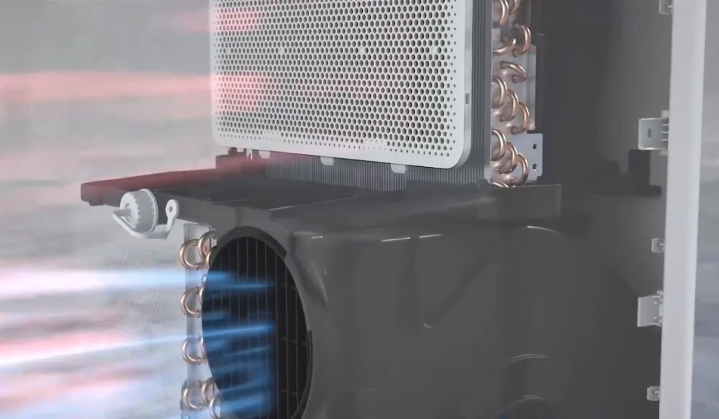 Cooling Heating Split Wall Air Conditioner 12000BTU High Efficient Portable Air Conditioners Without Outdoor Unit