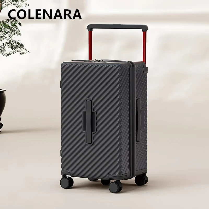 COLENARA-Valise à Roulettes Multifonctionnelle, Valise d'Embarquement PC, Grande Capacité, 20 ", 22", 24 ", 26", 28 ", 30"