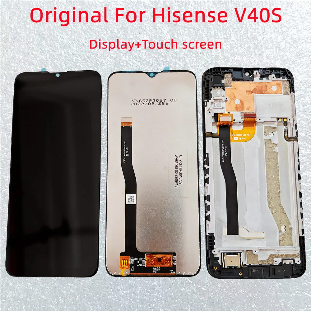 Pantalla LCD de Alta Calidad para Hisense V40S HLTE229E, Panel Táctil Digitalizador de Vidrio, Ensamblaje Completo para Reemplazo de Hisense V40S