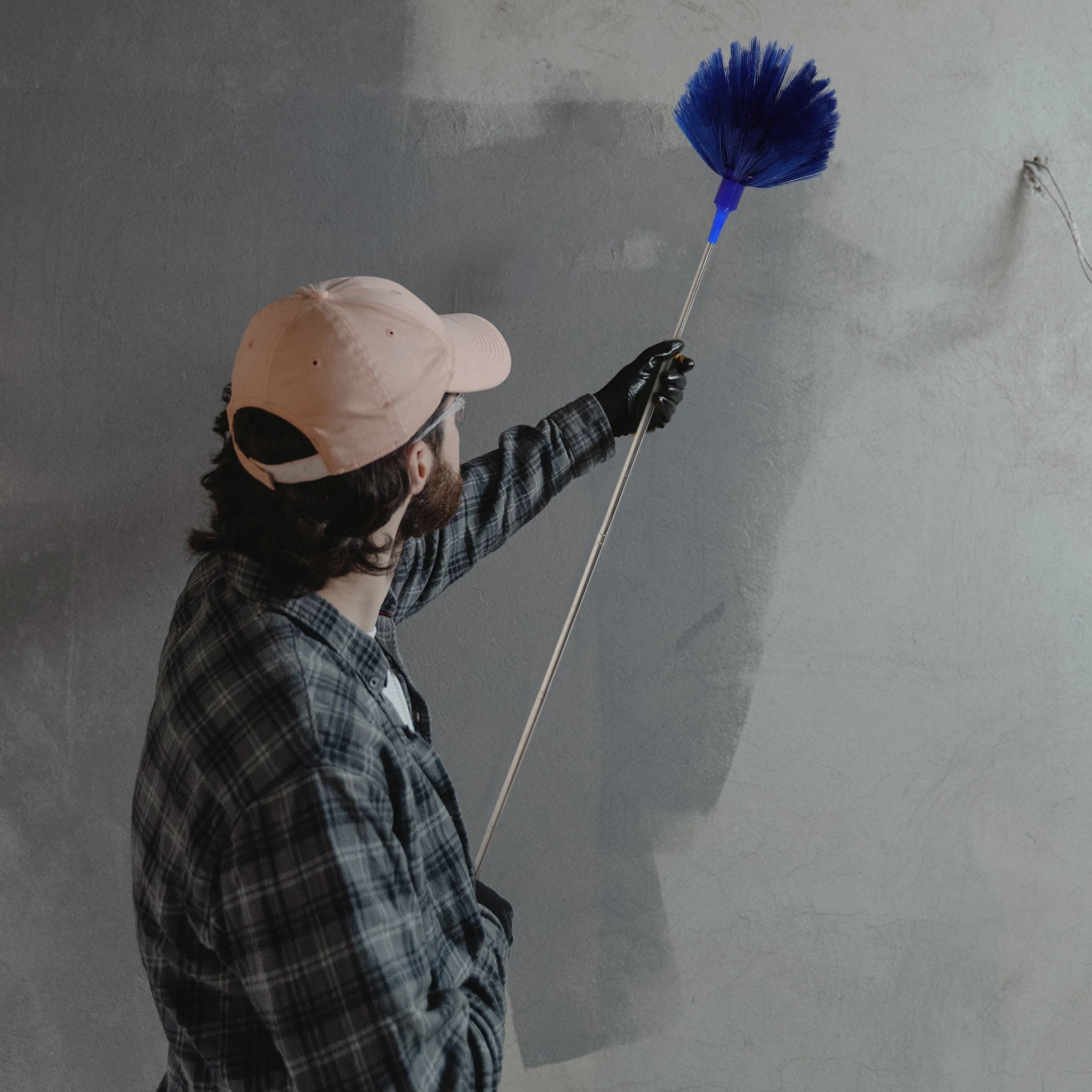 

Portable Spiderweb Cleaning Duster Ceiling Fan niture Dust Remover Long Handle Household Car Window Blinds Home Office