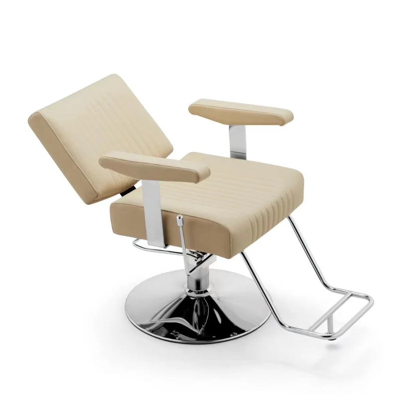 الذراع بيرم كراسي الحلاق صبغ الشعر ميتا قابل للتعديل الاسترخاء كراسي الحلاق الفاخرة الحديثة صالون الأثاث سيلا دي Peluquería Lslfy