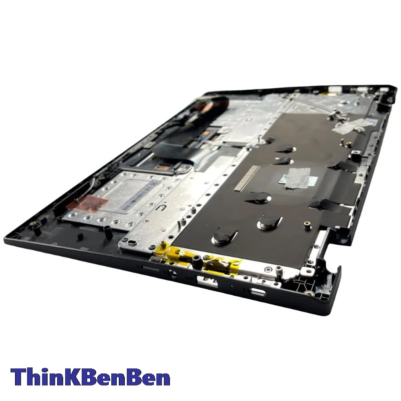 SWS Penutup Cangkang Palmrest Casing Atas Keyboard Hitam Swiss untuk Lenovo 14e Chromebook S345 14 14AST 5CB0S95261