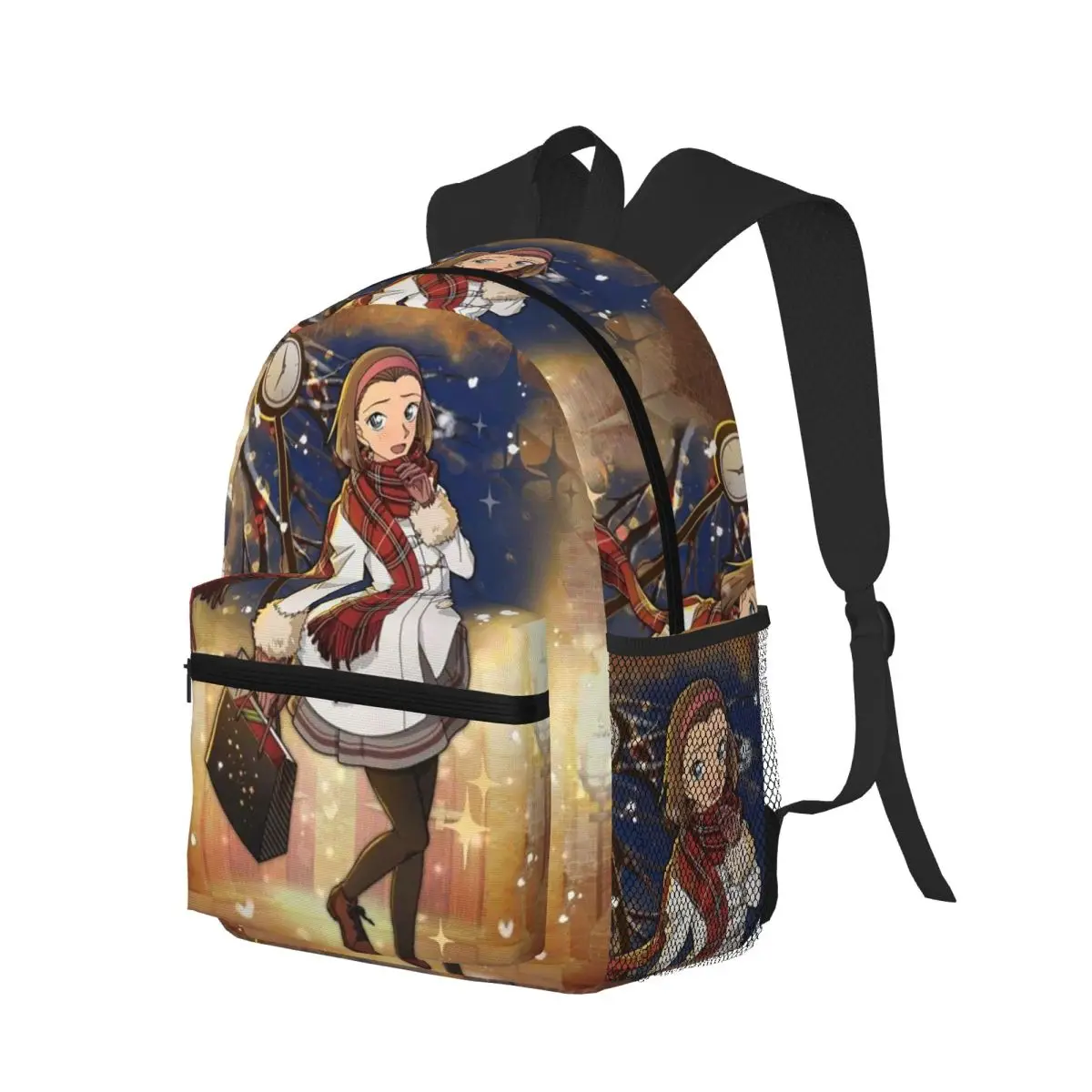 

Suzuki Sonoko Детектив Конан Аниме Студенческий рюкзак Школьная сумка Пеший туризм Путешествия Рюкзак для мальчиков и девочек Модная сумка для книг Сумка на плечо