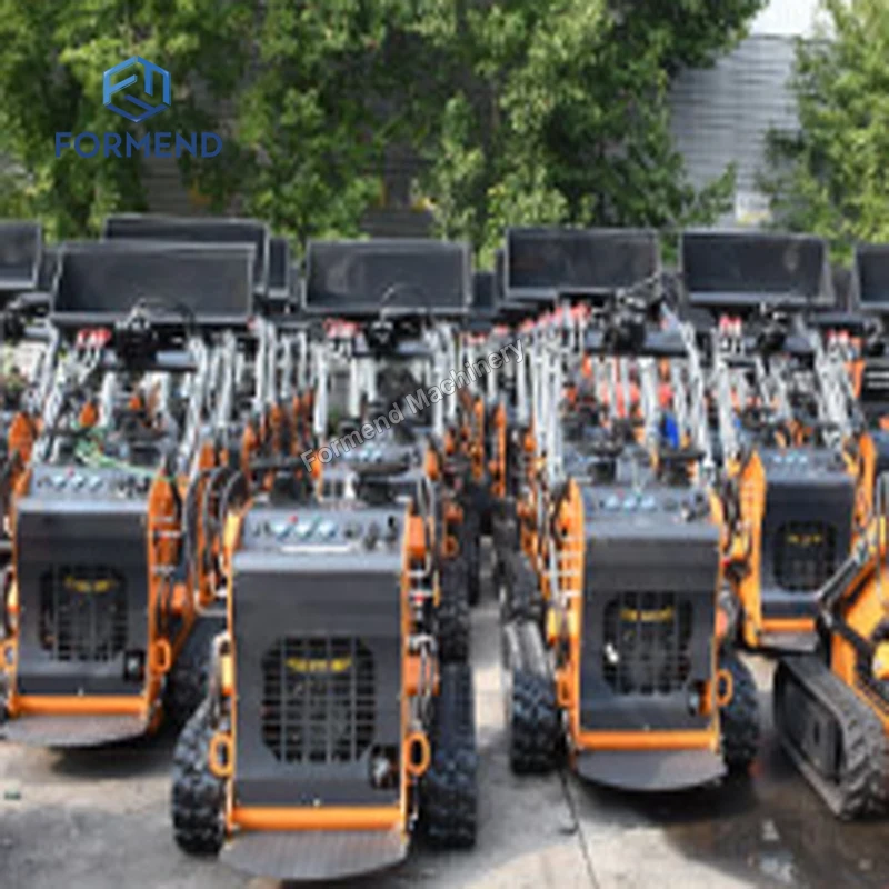 Skid Steer Loader Mini Skid Steer Loader Made in China Skid Steer Loader with Bucket for Sale
