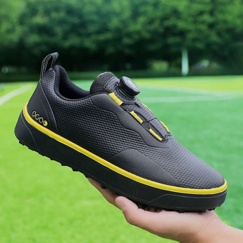 Para buty golfowe biała wodoodporna obrotowa klamra Fitness bez spiskowania antypoślizgowa golfistka treningowa Golf trampki damskie