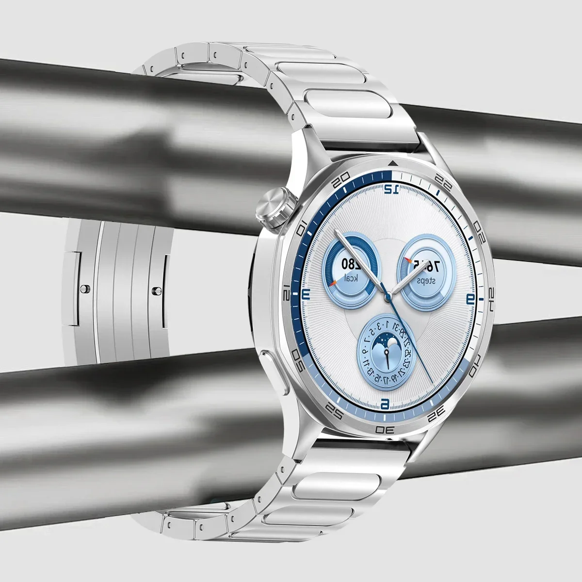 Titanium Strap for Huawei GT5 GT4 GT5 Pro 46mm Smart Watch 22mm Band for Huawei Watch 5/4 Pro Amazfit Balance Amazfit GTR 4 3 2