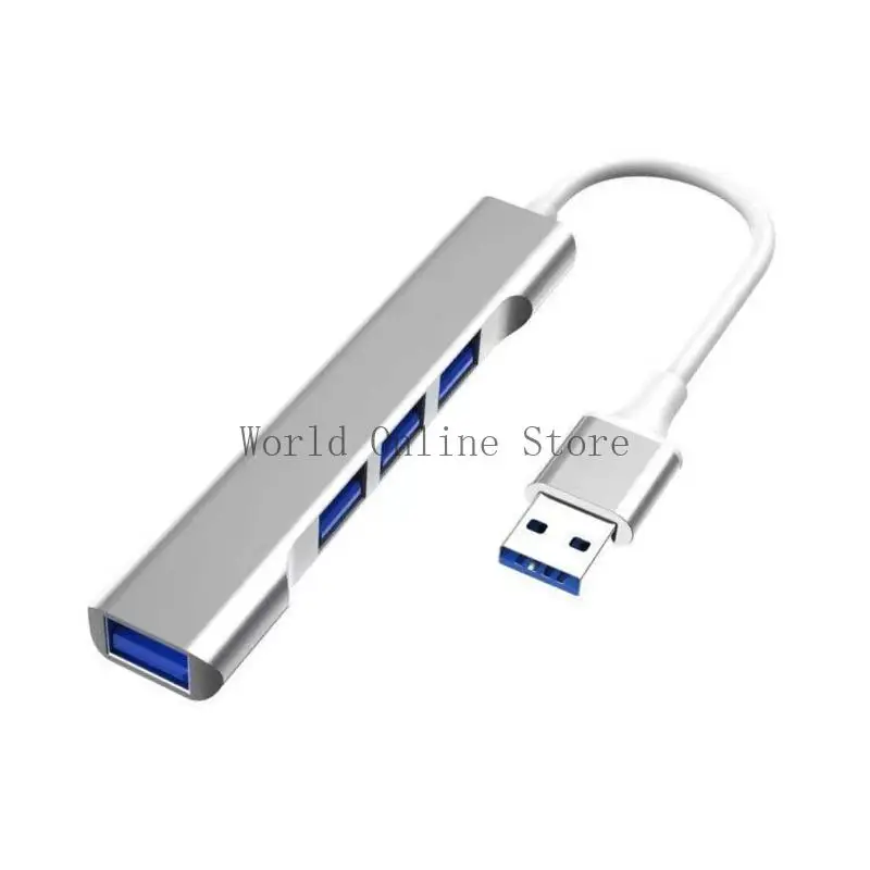

USB C HUB 4 in 1 USB C/USB Adapter Docking Station with 3xUSB2.0+1xUSB3.0 Adapter Laptops Dock for Laptop 87HC